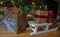 Rustic Farmhouse Medium Deluxe 22" Reclaimed Wooden Christmas Tree Box Collar